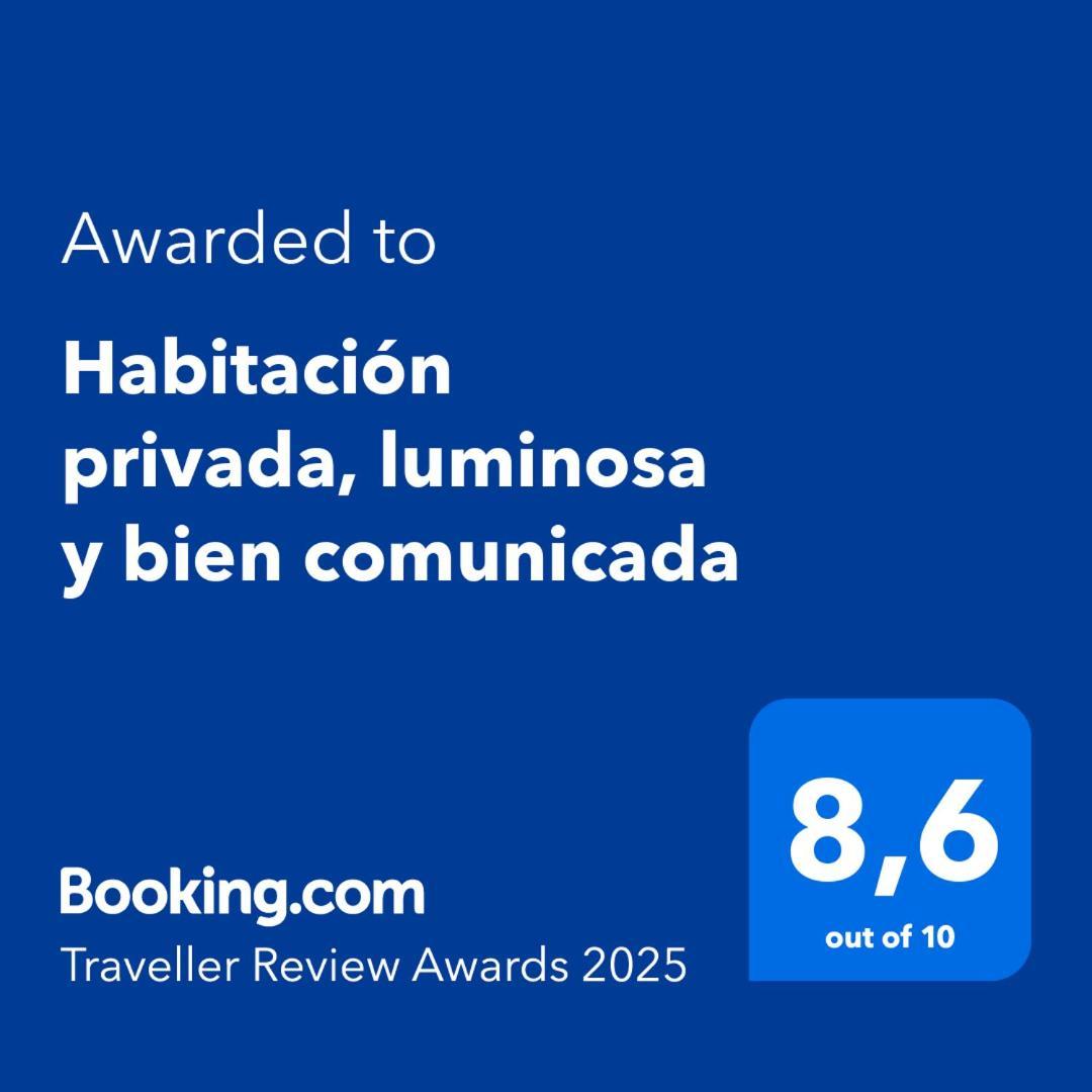 Habitacion Privada, Luminosa Y Bien Comunicada Мадрид Екстер'єр фото